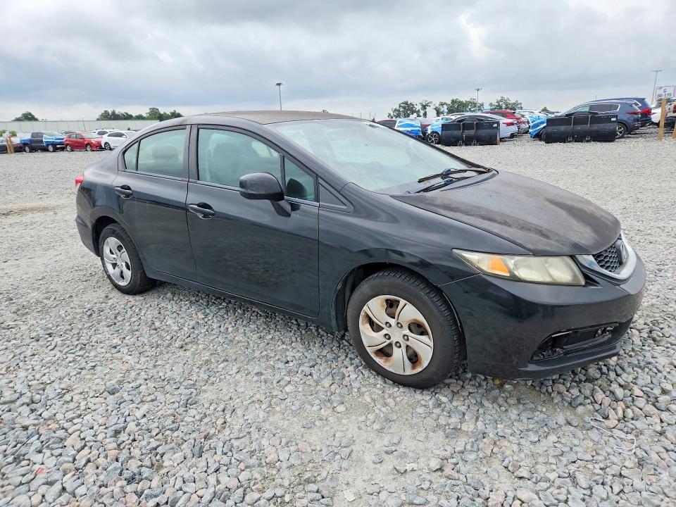 2013 Honda Civic მანქანა იყიდება აუქციონზე, vin: 19XFB2F56DE275825, აუქციონის ნომერი: 53512136