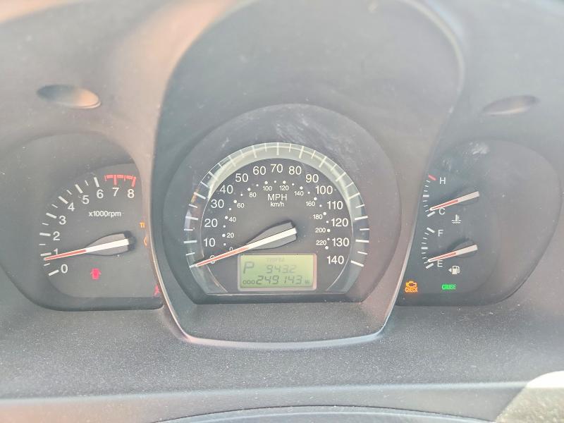 2009 Kia Spectra მანქანა იყიდება აუქციონზე, vin: KNAFE221295657375, აუქციონის ნომერი: 53745586