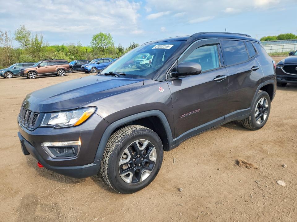 2017 Jeep Compass მანქანა იყიდება აუქციონზე, vin: 3C4NJDDB1HT597521, აუქციონის ნომერი: 51802536