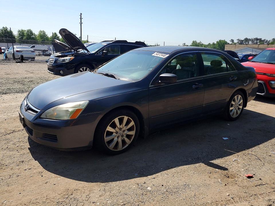 2007 Honda Accord მანქანა იყიდება აუქციონზე, vin: 1HGCM66517A020142, აუქციონის ნომერი: 54072446