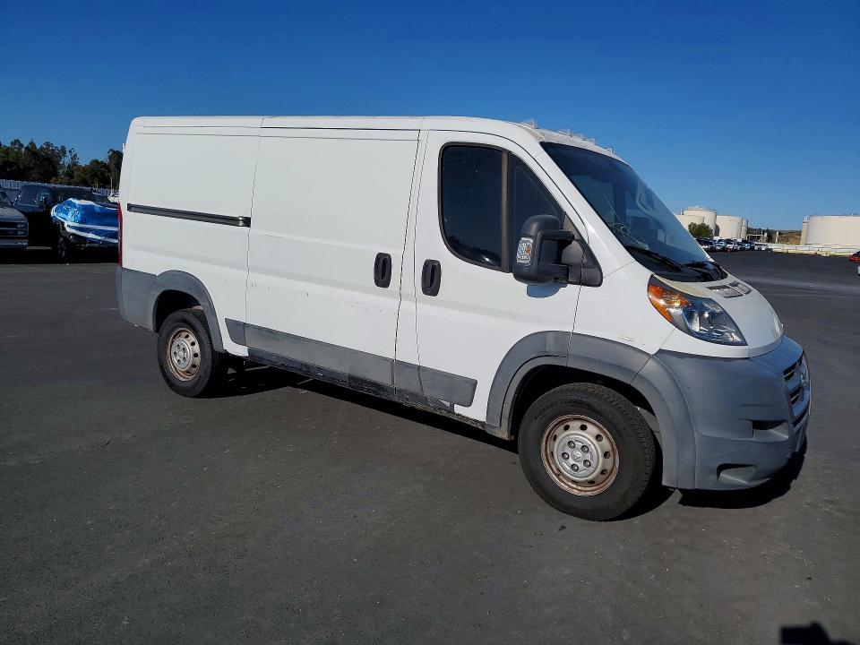 53055606 :رقم المزاد ، 3C6TRVAG2HE547681 vin ، 2017 Ram Promaster 1500 مزاد بيع