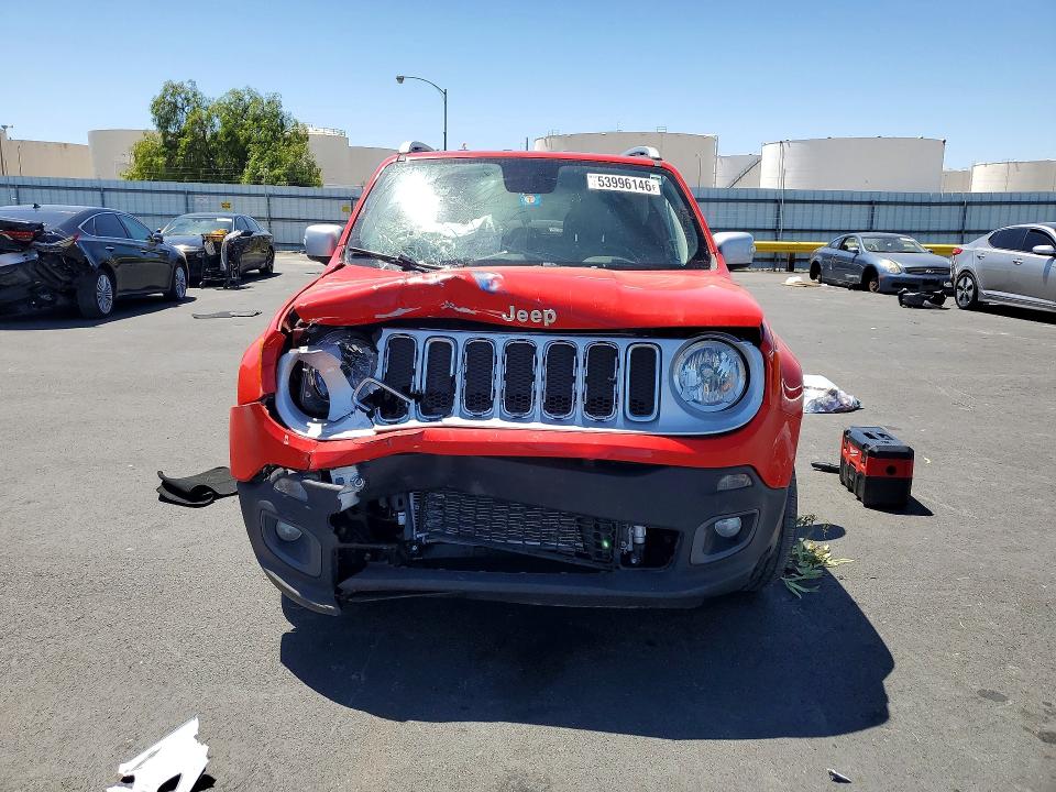 Продаж на аукціоні авто 2018 Jeep Renegade, vin: ZACCJADB7JPJ16994, номер лоту: 53996146