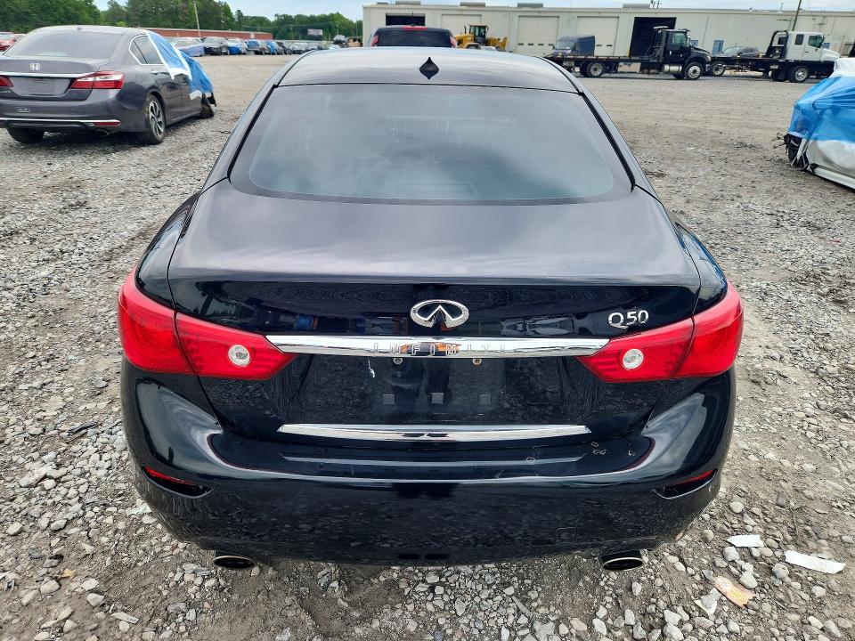 2015 Infiniti Q50 მანქანა იყიდება აუქციონზე, vin: JN1BV7AP4FM356485, აუქციონის ნომერი: 52684866