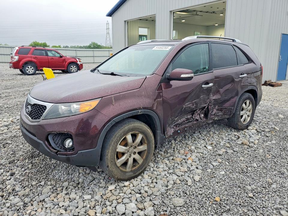 2013 Kia Sorento მანქანა იყიდება აუქციონზე, vin: 5XYKT3A68DG317240, აუქციონის ნომერი: 54460266