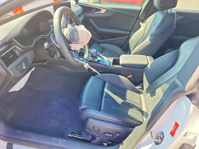 2022 Audi A5 მანქანა იყიდება აუქციონზე, vin: WAUFACF58NA018191, აუქციონის ნომერი: 52139056
