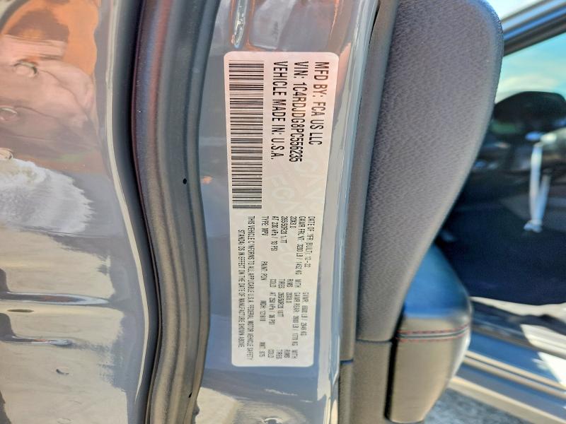 2023 Dodge Durango მანქანა იყიდება აუქციონზე, vin: 1C4RDJDG8PC556235, აუქციონის ნომერი: 52228016