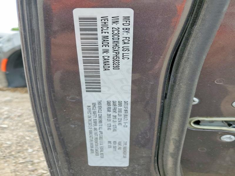 Продаж на аукціоні авто 2023 Dodge Charger, vin: 2C3CDXHGXPH583280, номер лоту: 52184916