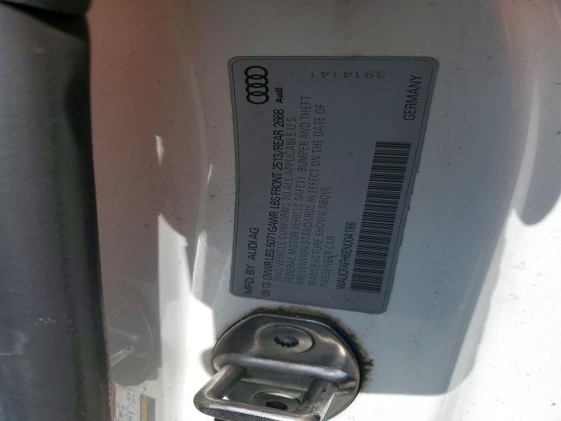 Auction sale of the 2014 Audi A5, vin: WAUCFAFH6EN004186, lot number: 52727146