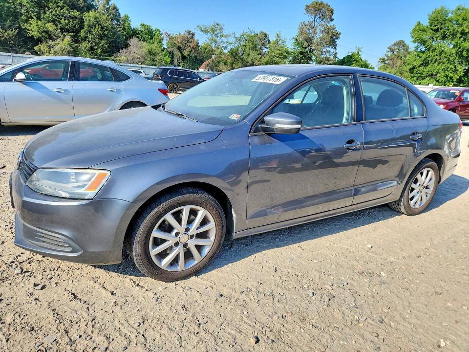 53987816 :رقم المزاد ، 3VWDX7AJ7CM400486 vin ، 2012 Volkswagen Jetta مزاد بيع