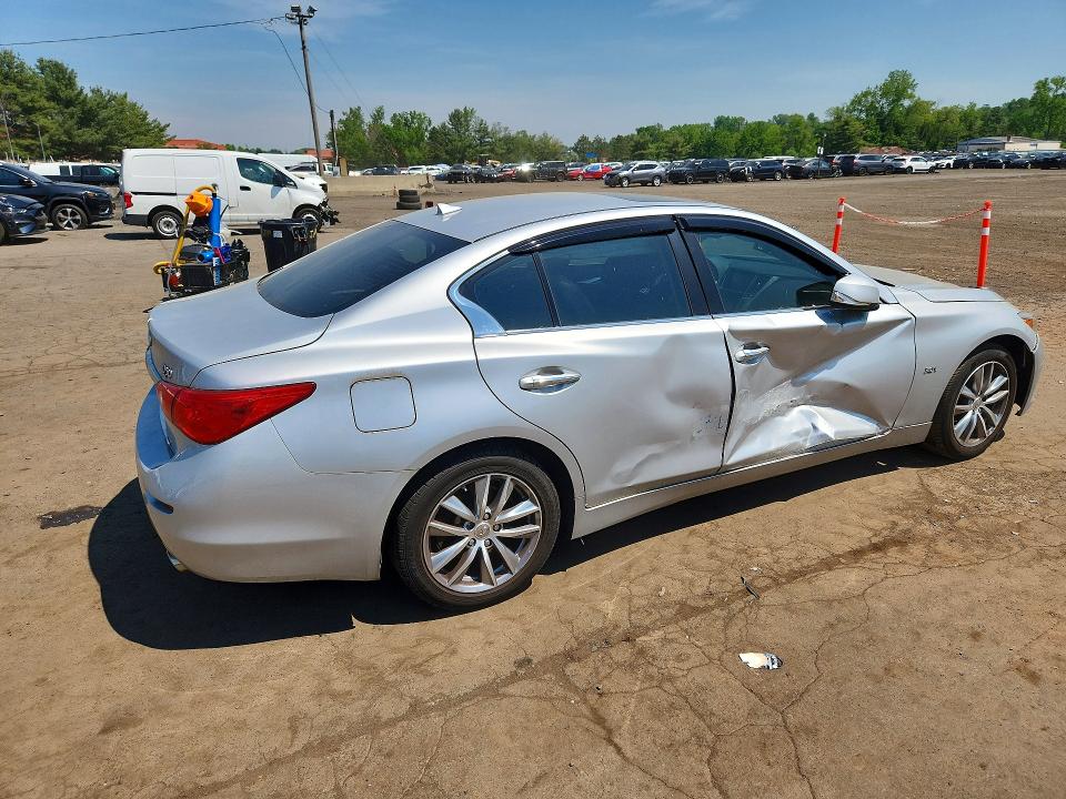 2016 Infiniti Q50 მანქანა იყიდება აუქციონზე, vin: JN1EV7AR4GM343154, აუქციონის ნომერი: 54125176