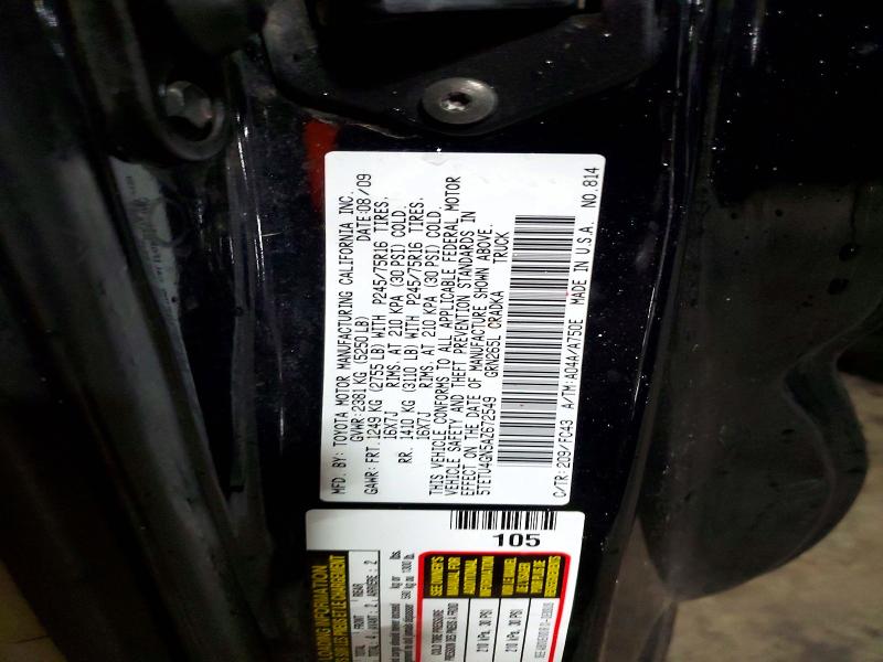 Aukcja sprzedaży 2010 Toyota Tacoma, vin: 5TETU4GN5AZ672549, numer aukcji: 54086746