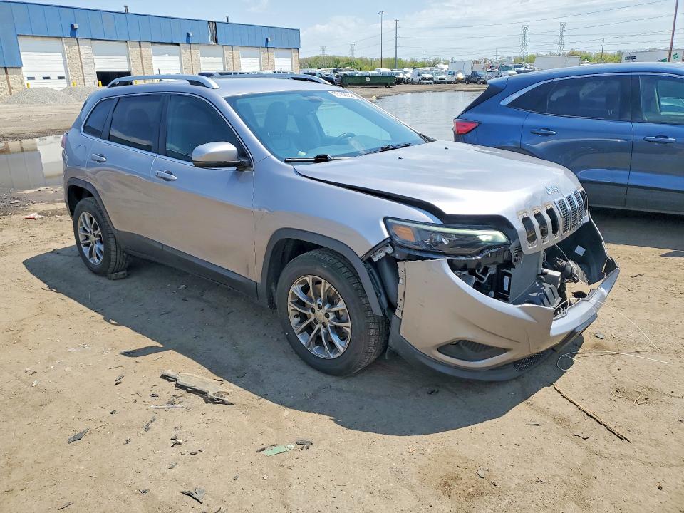 53162956 :رقم المزاد ، 1C4PJLLX1KD290928 vin ، 2019 Jeep Cherokee مزاد بيع