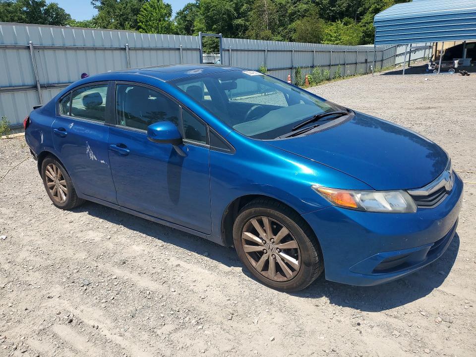 Продаж на аукціоні авто 2012 Honda Civic, vin: 2HGFB2F8XCH579383, номер лоту: 53843566