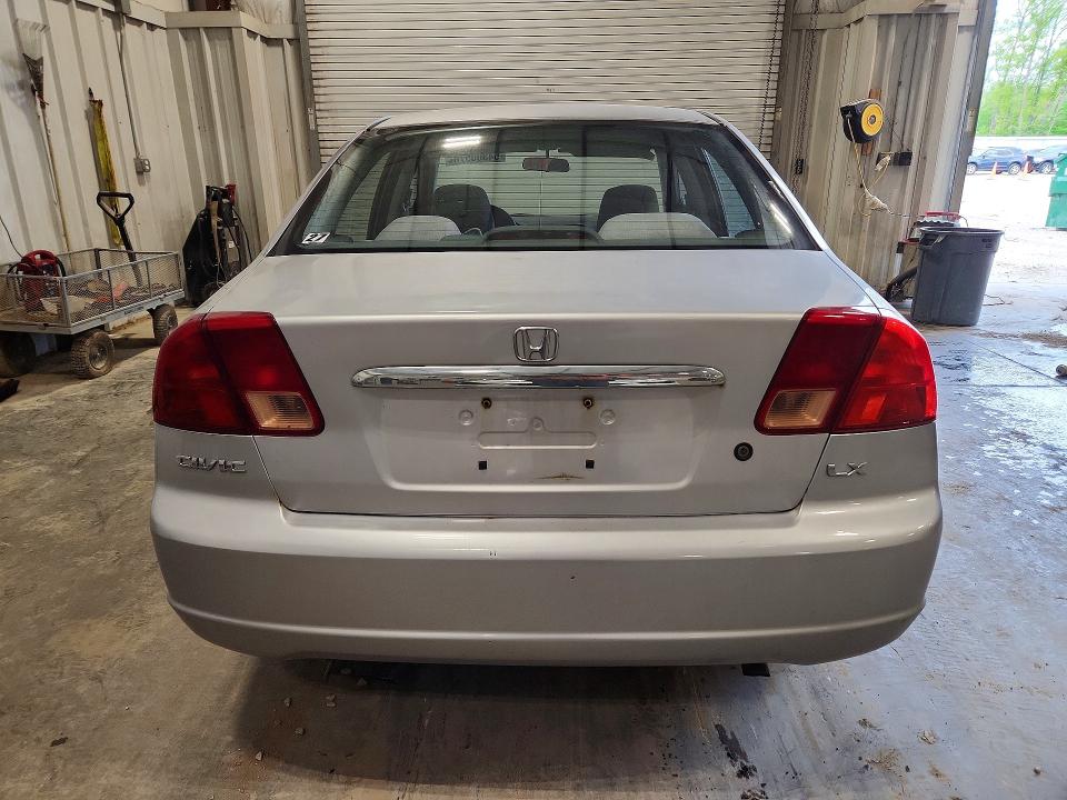 54300976 :رقم المزاد ، 1HGES16522L040091 vin ، 2002 Honda Civic مزاد بيع
