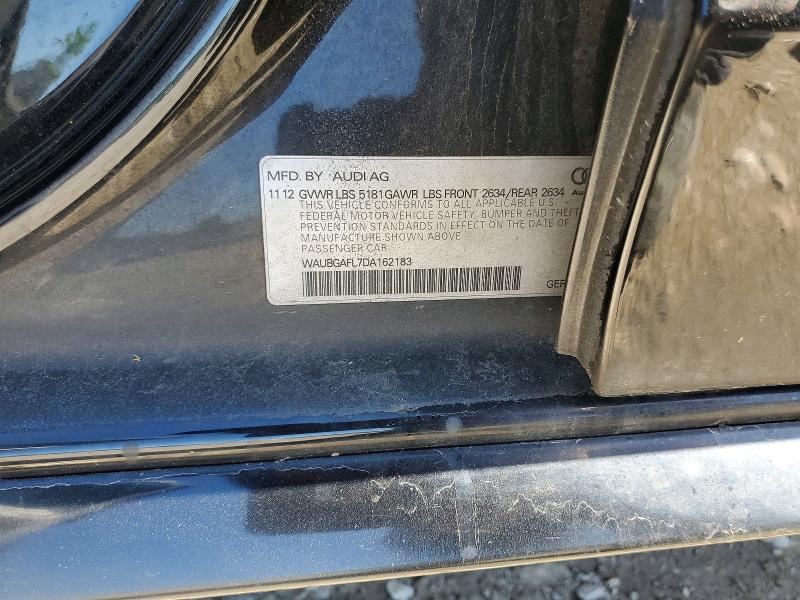 Продажа на аукционе авто 2013 Audi S4, vin: WAUBGAFL7DA162183, номер лота: 52687986