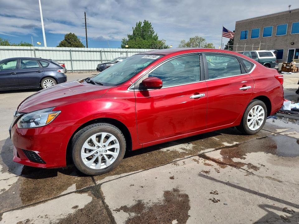 Aukcja sprzedaży 2019 Nissan Sentra, vin: 3N1AB7AP6KY249711, numer aukcji: 53641346