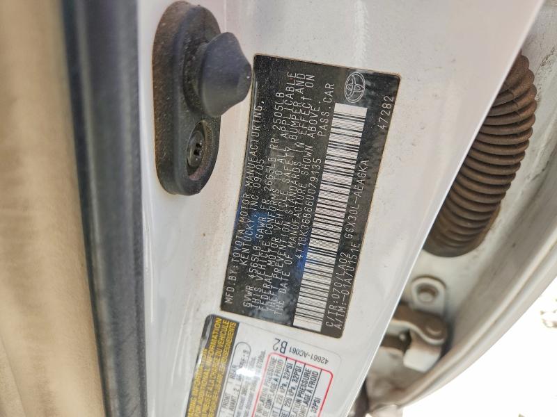 Продажа на аукционе авто 2006 Toyota Avalon, vin: 4T1BK36B66U079135, номер лота: 52266826