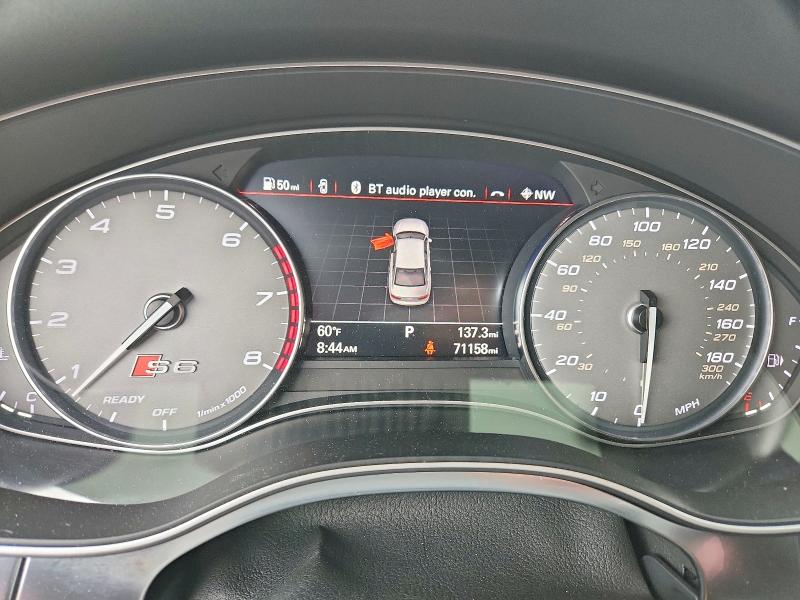 2018 Audi S6 მანქანა იყიდება აუქციონზე, vin: WAUFFAFC0JN104392, აუქციონის ნომერი: 52040936