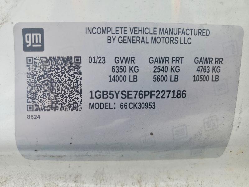 2023 Chevrolet Silverado მანქანა იყიდება აუქციონზე, vin: 1GB5YSE76PF227186, აუქციონის ნომერი: 51167016
