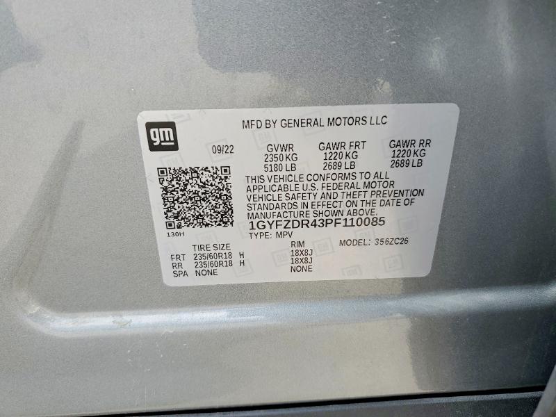 Продаж на аукціоні авто 2023 Cadillac Xt4, vin: 1GYFZDR43PF110085, номер лоту: 54697156