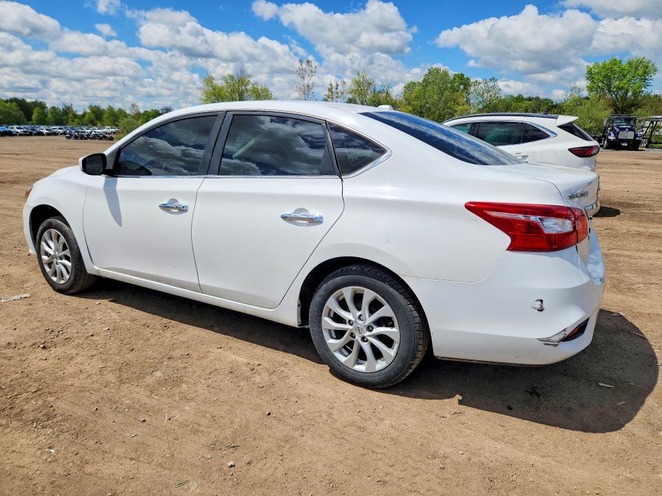 52909016 :رقم المزاد ، 3N1AB7AP7KY456107 vin ، 2019 Nissan Sentra مزاد بيع