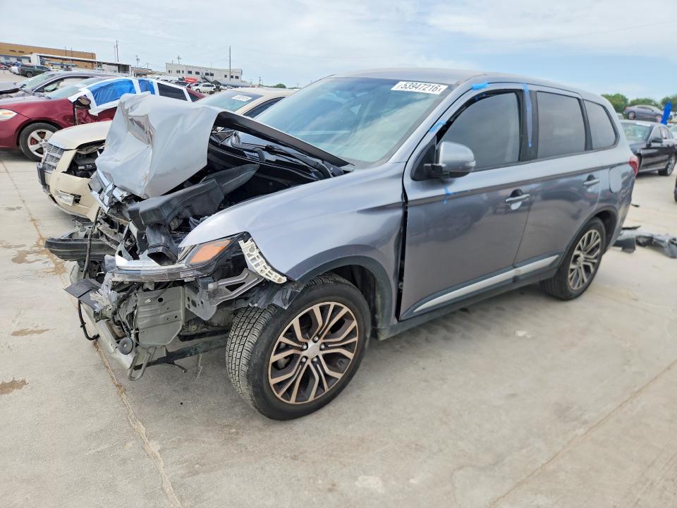 2018 Mitsubishi Outlander მანქანა იყიდება აუქციონზე, vin: JA4AD3A39JZ043309, აუქციონის ნომერი: 53947216