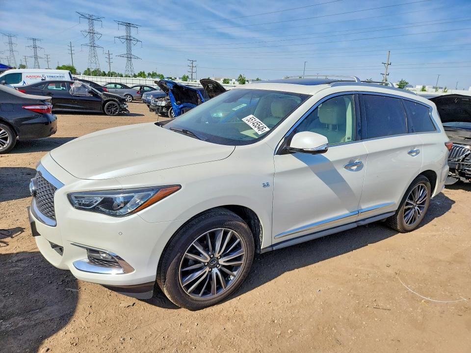 Auction sale of the 2018 Infiniti Qx60, vin: 5N1DL0MM9JC508128, lot number: 55145546