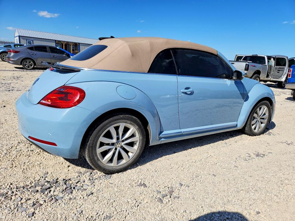 52758516 :رقم المزاد ، 3VW5L7AT5DM817317 vin ، 2013 Volkswagen Beetle مزاد بيع