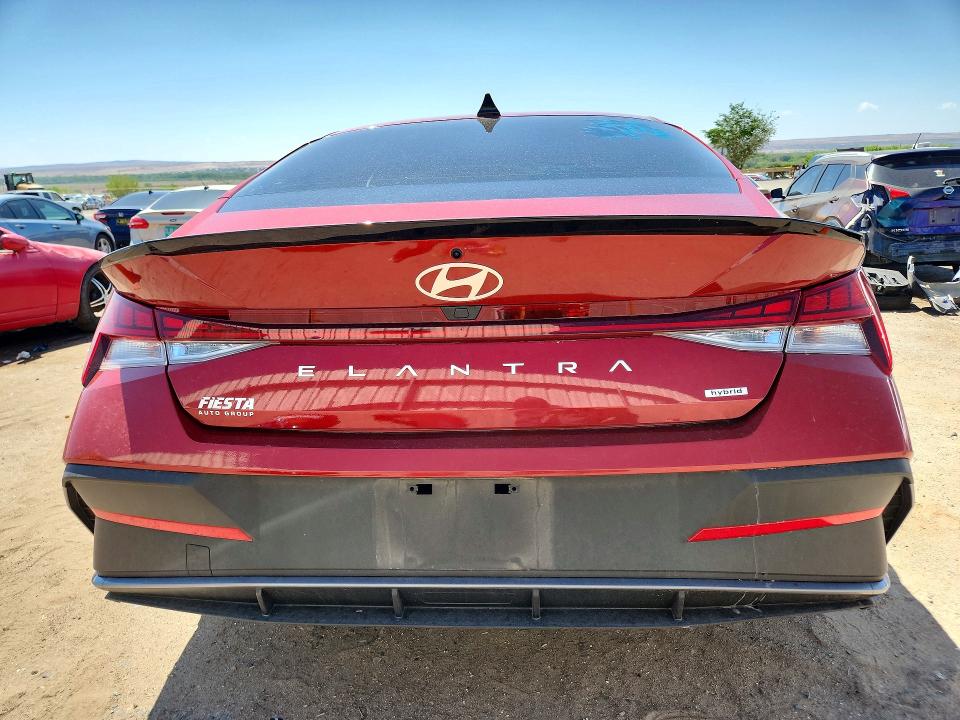 2025 Hyundai Elantra Hybrid მანქანა იყიდება აუქციონზე, vin: KMHLM4DJ4SU155900, აუქციონის ნომერი: 52943716
