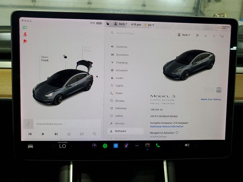 Aukcja sprzedaży 2018 Tesla Model 3, vin: 5YJ3E1EB3JF130422, numer aukcji: 54971426