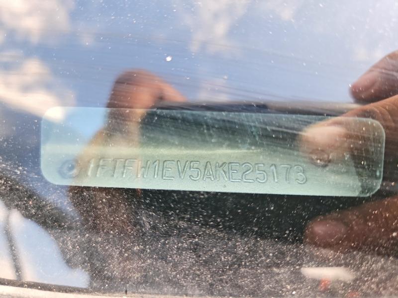 53081936 :رقم المزاد ، 1FTFW1EV5AKE25173 vin ، 2010 Ford F150 مزاد بيع