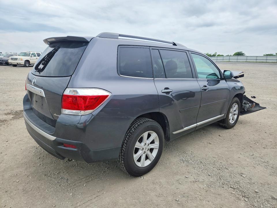 55081036 :رقم المزاد ، 5TDBK3EH2CS110343 vin ، 2012 Toyota Highlander مزاد بيع