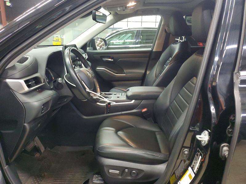 51858156 :رقم المزاد ، 5TDGBRCH0NS539205 vin ، 2022 Toyota Highlander Hybrid مزاد بيع