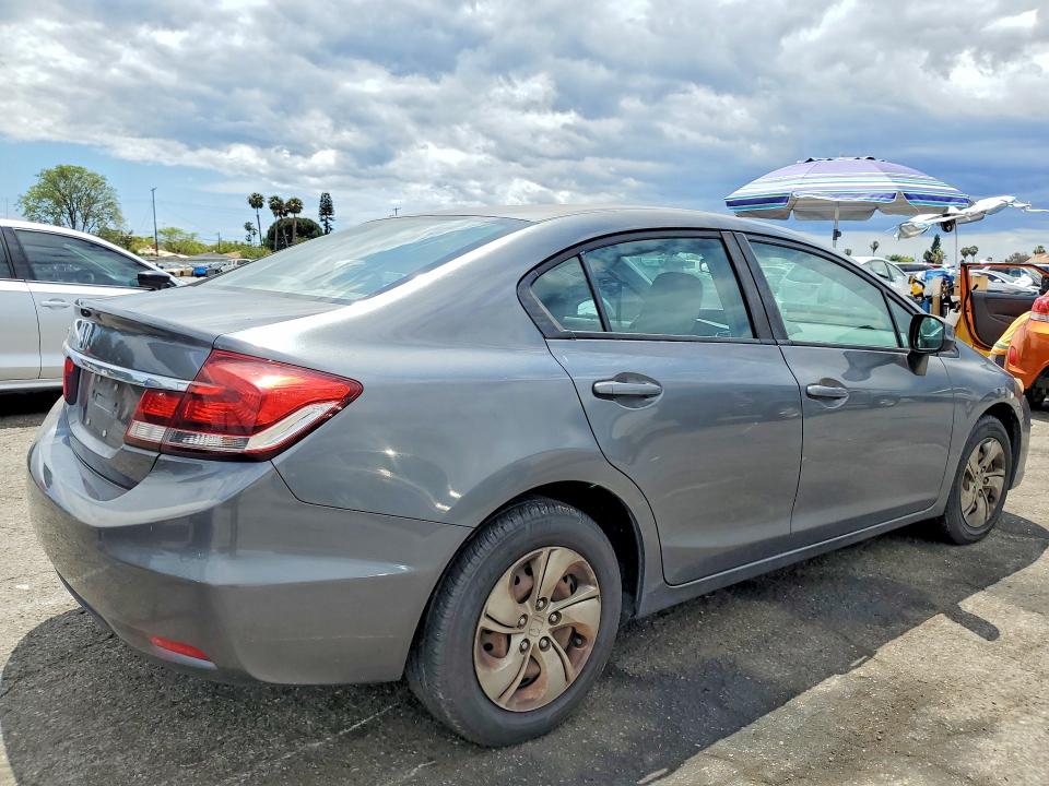 Продаж на аукціоні авто 2013 Honda Civic, vin: 19XFB2F54DE204395, номер лоту: 52581116
