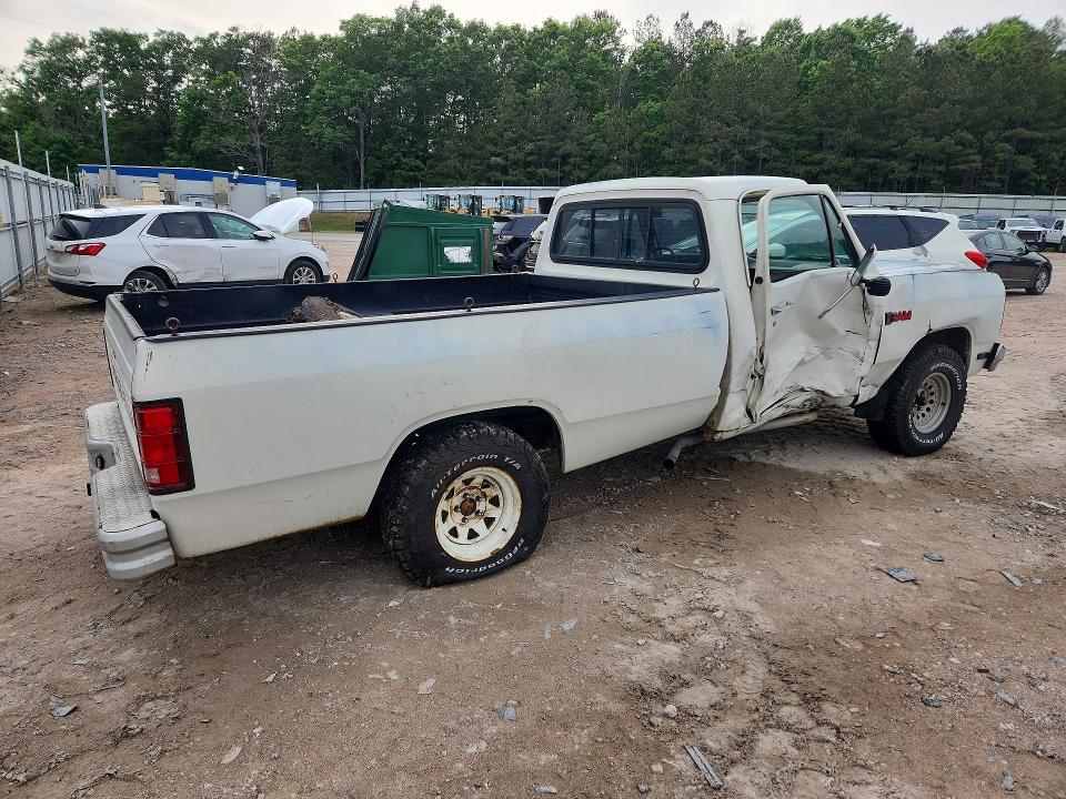 1984 Dodge D-series მანქანა იყიდება აუქციონზე, vin: 1B7GD14T6ES293251, აუქციონის ნომერი: 52688366