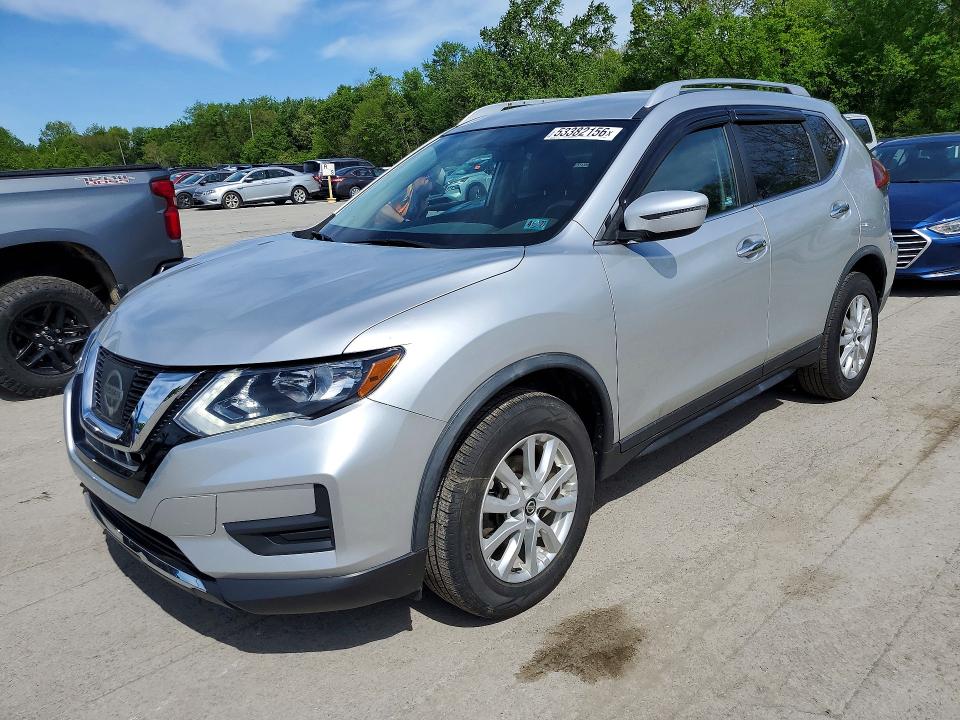 2017 Nissan Rogue მანქანა იყიდება აუქციონზე, vin: KNMAT2MVXHP595682, აუქციონის ნომერი: 53382156