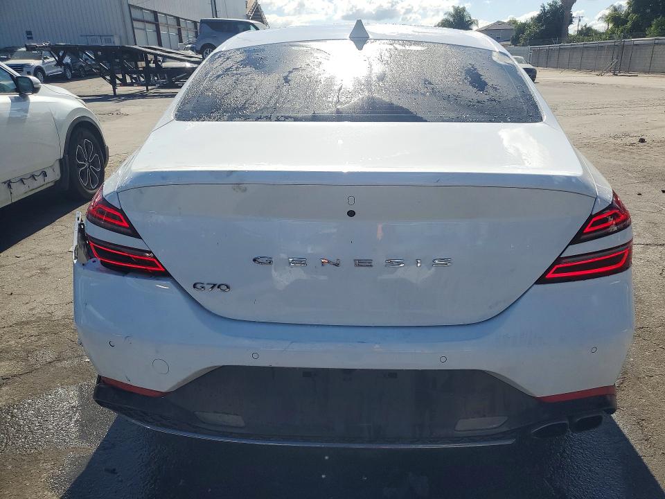 53666906 :رقم المزاد ، KMTG34TA8PU107769 vin ، 2023 Genesis G70 مزاد بيع