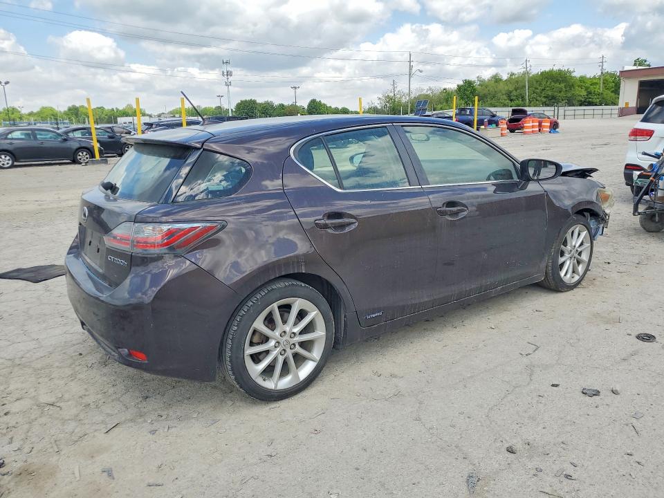 Aukcja sprzedaży 2011 Lexus Ct, vin: JTHKD5BHXB2043280, numer aukcji: 53471096