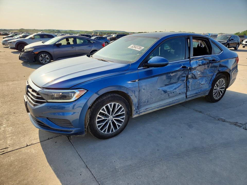 52543736 :رقم المزاد ، 3VWE57BU2KM099711 vin ، 2019 Volkswagen Jetta مزاد بيع