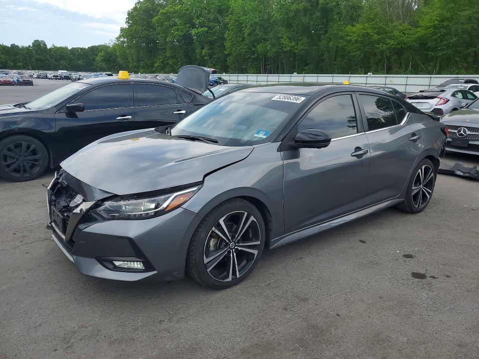 2020 Nissan Sentra მანქანა იყიდება აუქციონზე, vin: 3N1AB8DV5LY304098, აუქციონის ნომერი: 52886396