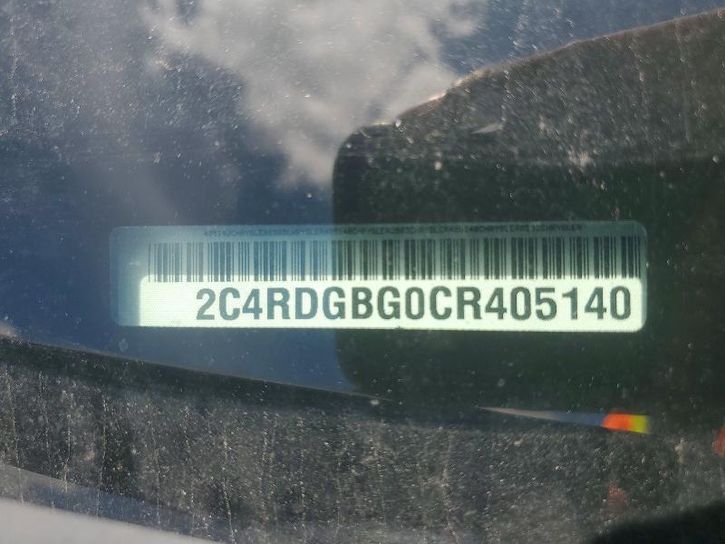 Продаж на аукціоні авто 2012 Dodge Grand Caravan, vin: 2C4RDGBG0CR405140, номер лоту: 52573206