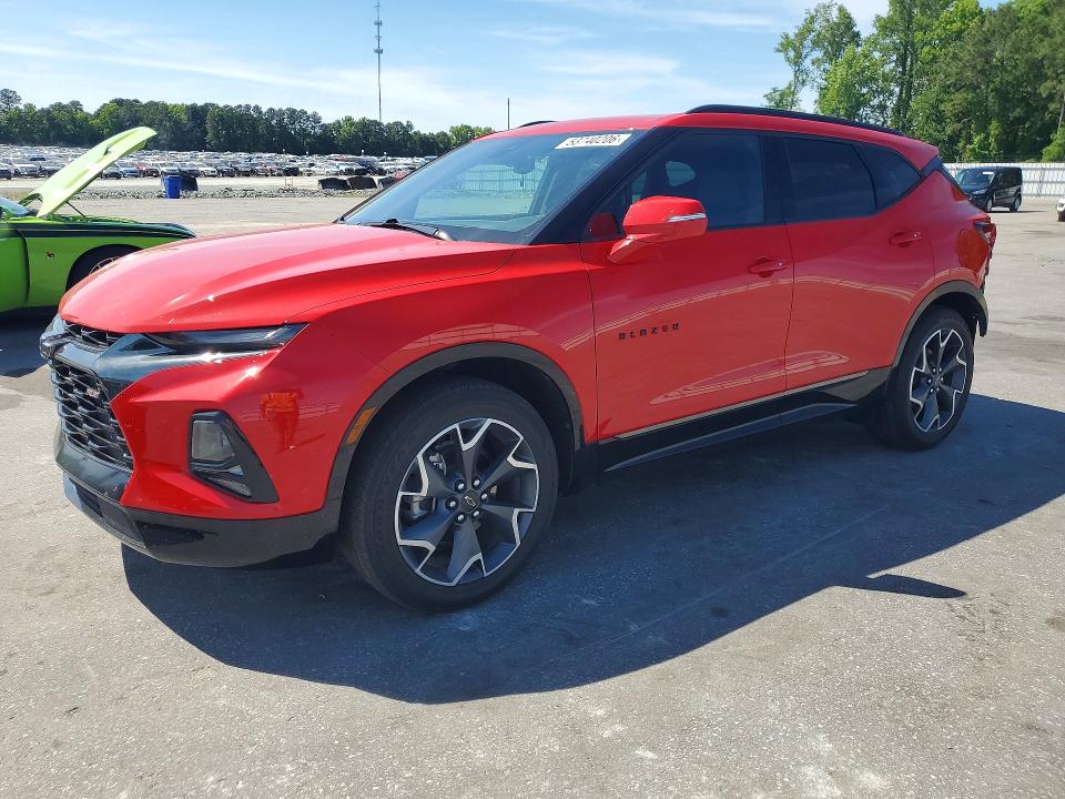 Продаж на аукціоні авто 2021 Chevrolet Blazer, vin: 3GNKBERS2MS580071, номер лоту: 53740206