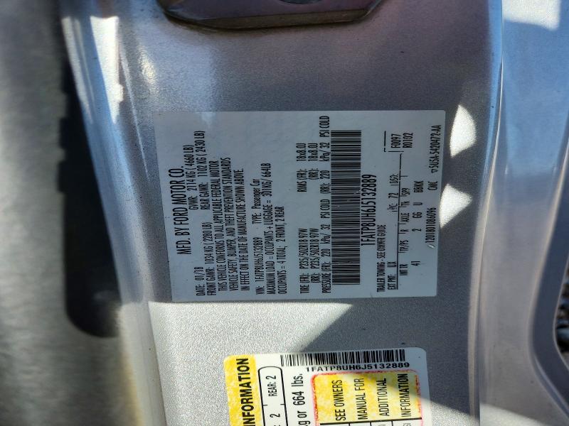 Продажа на аукционе авто 2018 Ford Mustang, vin: 1FATP8UH6J5132889, номер лота: 52456996
