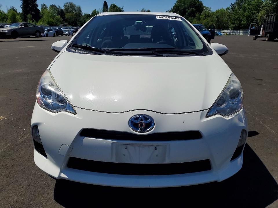 54328886 :رقم المزاد ، JTDKDTB3XC1503975 vin ، 2012 Toyota Prius C مزاد بيع