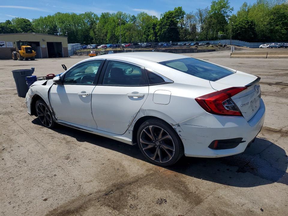 Aukcja sprzedaży 2019 Honda Civic, vin: 2HGFC2F82KH561391, numer aukcji: 55124726