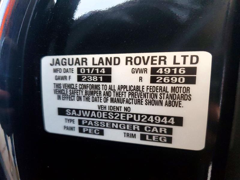 Продажа на аукционе авто 2014 Jaguar Xf, vin: SAJWA0ES2EPU24944, номер лота: 54301706