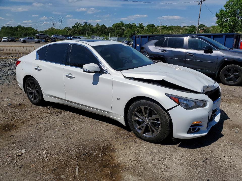2015 Infiniti Q50 მანქანა იყიდება აუქციონზე, vin: JN1BV7AR6FM422276, აუქციონის ნომერი: 51774466
