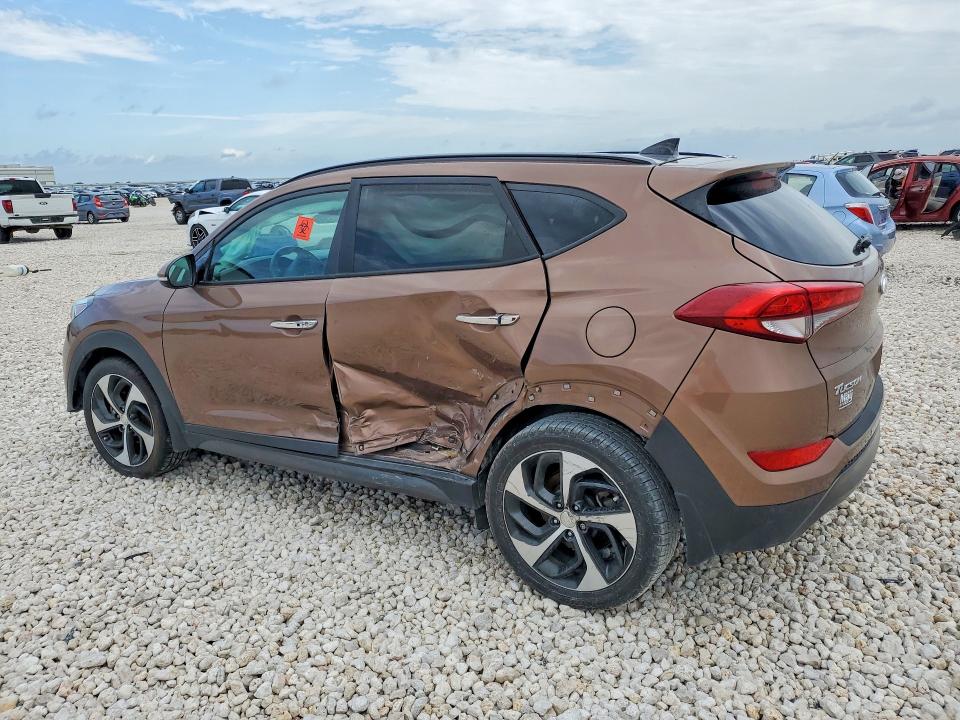 2016 Hyundai Tucson მანქანა იყიდება აუქციონზე, vin: KM8J33A25GU036357, აუქციონის ნომერი: 53922486