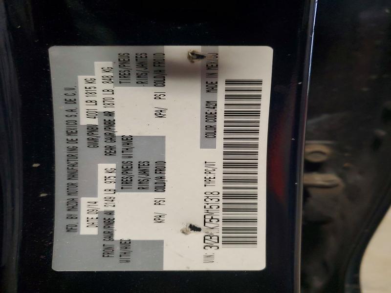 Продажа на аукционе авто 2015 Mazda 3, vin: 3MZBM1K75FM151318, номер лота: 53182816
