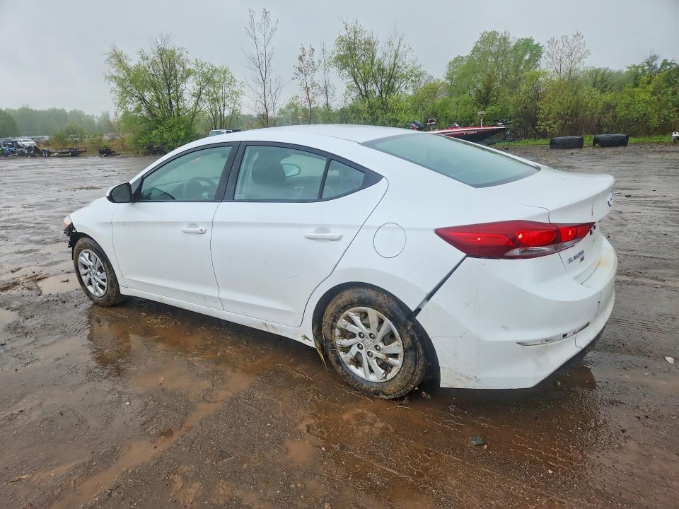 52455246 :رقم المزاد ، 5NPD74LF4JH351048 vin ، 2018 Hyundai Elantra مزاد بيع